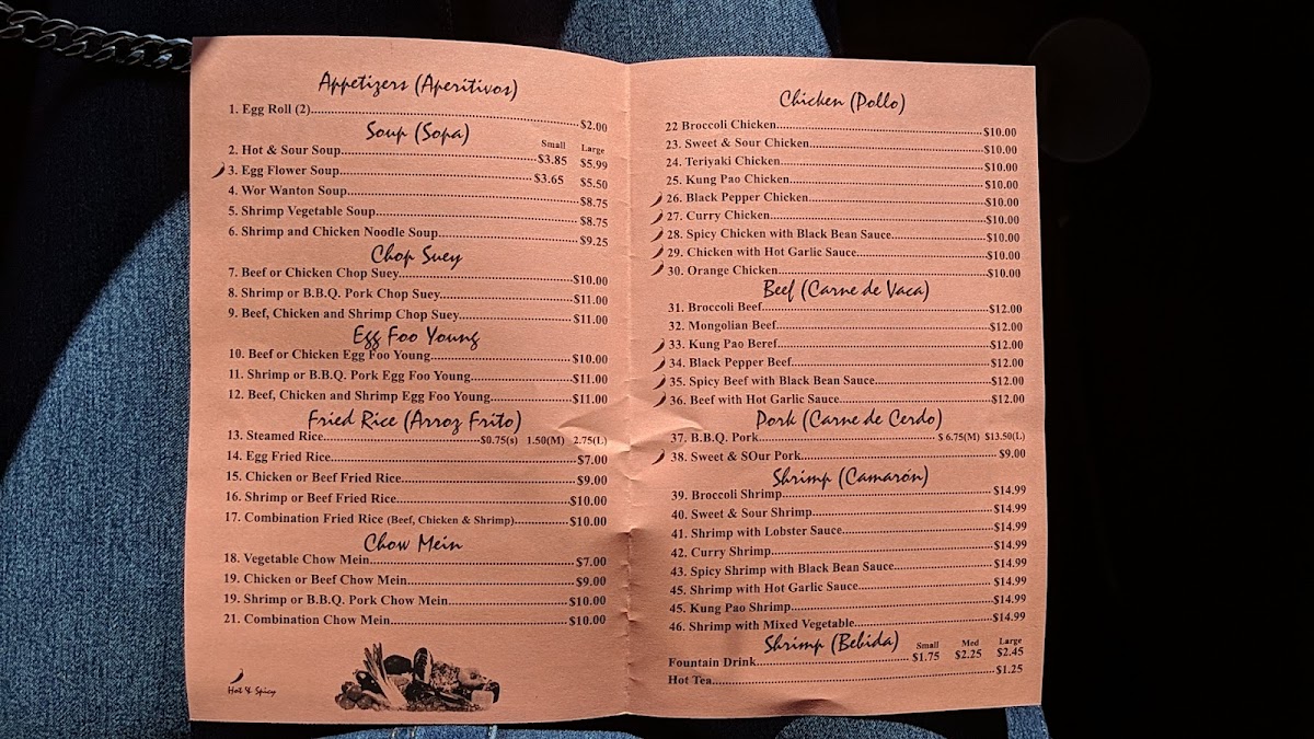 Wok Express Menu - Image 1